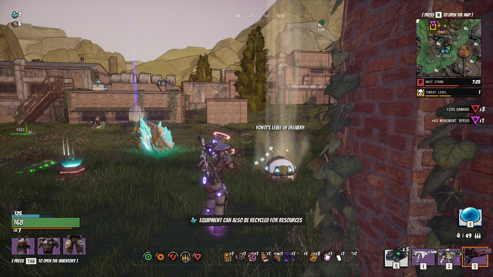 Loot run in progress — official screenshot